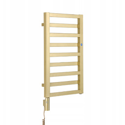 Grzejnik łazienkowy elektryczny Fen 670x400 300W złoty