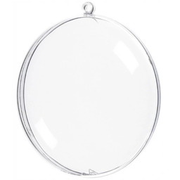 Bombka Akrylowa 9 cm - Kula Plastikowa Medalion