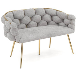 Sofa glamour BALLOON Boucle Szary #5 DC-KT9118