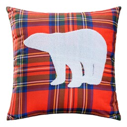 Darymex Poszewka dekoracyjna 45x45 Pnch 07 czerwona 220g/m2