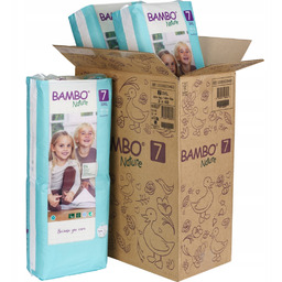 Pieluszki dla dzieci Bambo Nature 7 (18+ kg,