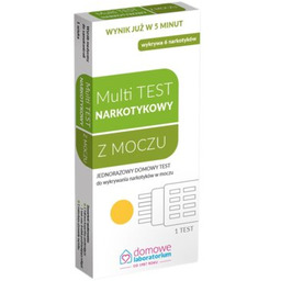DOMOWE LABORATORIUM Test narkotykowy Multi z moczu (1