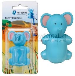 MIRADENT Funny Animals - samoprzylepny uchwyt na szczoteczki