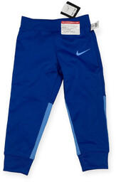 Spodnie chłopięce dresowe niebieskie Nike 2/3L