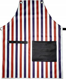 Profesjonalny Fartuch Ochronny Nylonowy Barberski Stripes