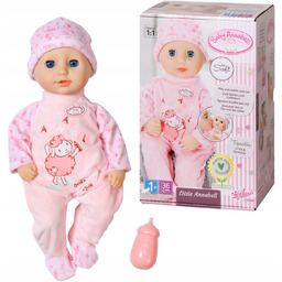Baby Annabell Lalka Annabell 36cm zamykane oczy butelka