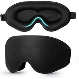 Blendura Maska do spania, 100% nieprzezroczysta, 3D, super