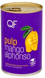 QUALITY FOOD Pulpa z mango Alphonso 99,9% mango
