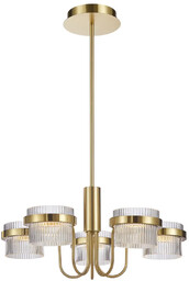 Lampa wisząca Tiara PND-77362-5-40W-GD - Italux