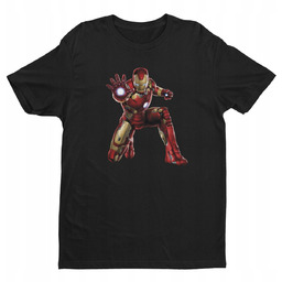 Koszulka Dziecięca Avengers Iron Man Kolor- 98 Xxs