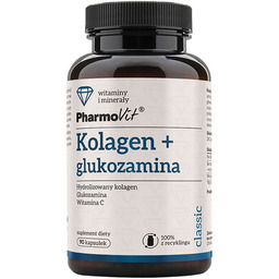 PharmoVit Classic Kolagen + glukozamina, 90 kapsułek