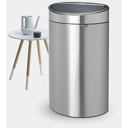 Brabantia, Kosz Touch Bin New, 40L Stal Matowa