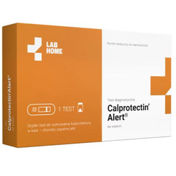 LAB.HOME CALPROTECTIN''ALERT Test do wykrywania kalprotektyny w kale,