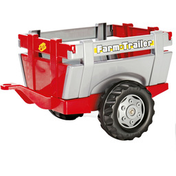Rolly Toys rollyTrailer Przyczepa do traktora Otwierane Burty
