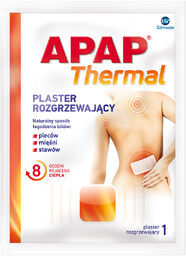 Apap Thermal, plaster rozgrzewający, 1 sztuka