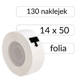 Etykiety foliowe termiczne Phomemo 14mmx50mm DP1450-130 do drukarek