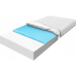 Materac 130x200 elastyczny masujący z pianką hr odprężający
