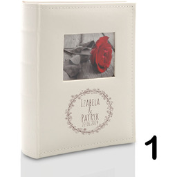 Album ślubny wsuwany na 300 zdjęć 10x15 personalizowany