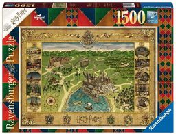 Ravensburger Puzzle 16599 Mapa Hogwartu 1500 Elementów Puzzle