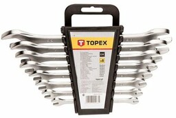 TOPEX Zestaw kluczy płaskich 35D656 (8 elementów)