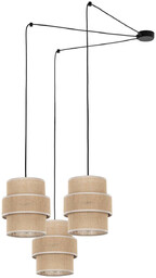 CALISTO JUTA LAMPA WISZĄCA 3 5403