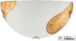RABALUX 1940 Pół plafon Art gold E27 60W