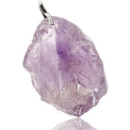 Ametyst Naturalny Piękny Duży Wisiorek Srebro 925