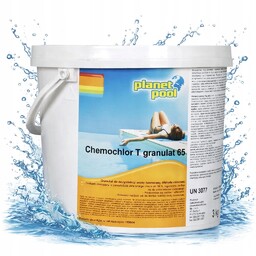 Chlor Szok Granulat 3KG Do Basenu Mocny Chemia