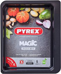 Pyrex - Magiczny prostokątny metalowy talerz do piekarnika