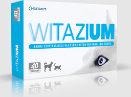 Witazium 40 tab.karma uzupełniająca dla psów i kotów