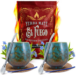 Zestaw Startowy Dla Dwojga Yerba Mate El Fuego