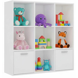 Edinos Biały modułowy regał na zabawki K6-T64