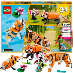 LEGO TYGRYS 3w1  KLOCKI ZWIERZĘTA Creator (31129)