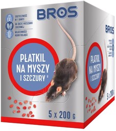 Bros Płatkil na myszy i szczury 5 x