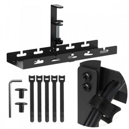 Maclean Organizer podbiurkowy MC-105 B, na kable
