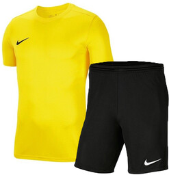 Nike komplet piłkarski Jr koszulka spodenki r. 128