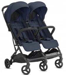 Inglesina Twin Sketch Bliźniaczy wózek spacerowy Navy
