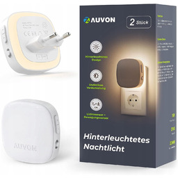 Lampka Nocna Led Auvon Z Czujnikiem Ruchu Zmierzchu