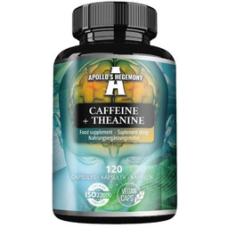 Apollo''s Hegemony Caffeine + Theanine, 120 kaps.