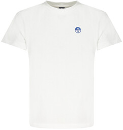 BIAŁY T-SHIRT DLA DZIECI Z KRÓTKIM RĘKAWEM NORTH