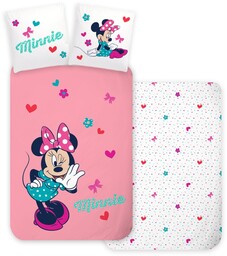 Pościel Dziecięca 140x200 Disney Myszka Minnie Mini Miki