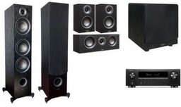 DENON AVR-X1800H + TAGA HARMONY TAV-607F + TSW-80