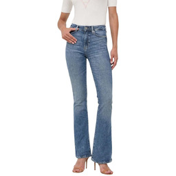 Spodnie damskie Guess Sexy Flare jeansowe z wysokim