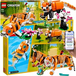 LEGO PREZENT TYGRYS 3w1 Creator (31129)  IDEALNY
