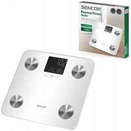 Waga Łazienkowa Fitness Sencor SBS 6025WH LCD