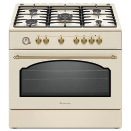 Ravanson KWGE-90ARC Termoobieg Rożen Grill Kuchnia gazowo-elektryczna