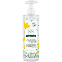 Klorane, Baby, Delikatne oczyszczanie, Woda oczyszczająca, Do twarzy