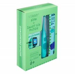 VITAMMY DINO zielona + VITAMMY SMART KID WATCH