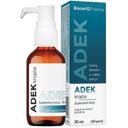 BioceriQ Pharma ADEK krople, 30 ml -> Odbiór