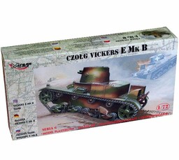 Mirage, Vickers E Mk B, single tur, Model